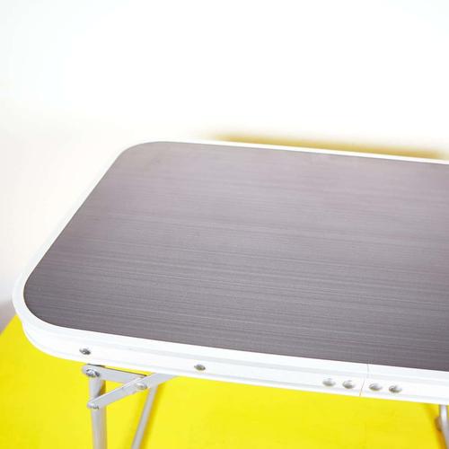 Folding Camping Table in Aluminum, Italy For Sale - Image 3 of 9