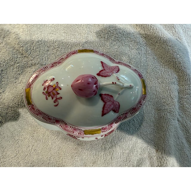 French Herend Trinket Box For Sale - Image 3 of 10