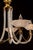 Murano Vintage Murano-Style Glass Five-Light Chandelier For Sale - Image 4 of 7