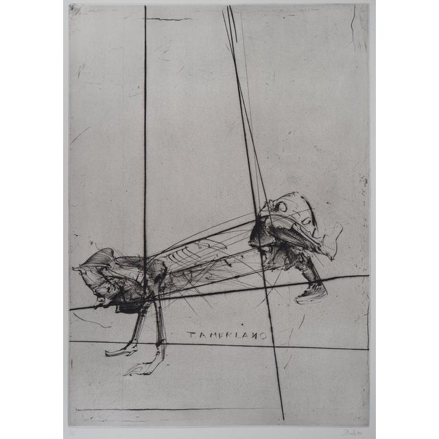 Dado, Tamerlano, 1990, Original Engraving For Sale - Image 8 of 8