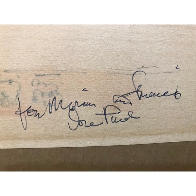 Paul Feeley, Work on Paper 1957 For Sale - Image 4 of 5