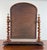 19th Century Antique Mahogany Barley Twist Tabletop Gentlemen’s Shaving / Vanity Mirror For Sale In New York - Image 6 of 12