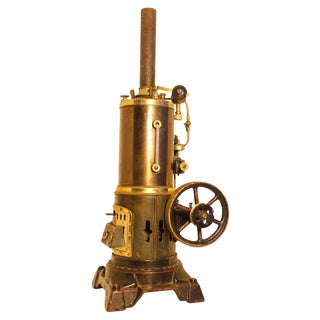 Steam Engine from Ernst Plank, 1880s For Sale