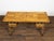 Italian Baroque Style 1880s Walnut Desk with Inlaid Top and Carved Lyre Base For Sale - Image 4 of 12