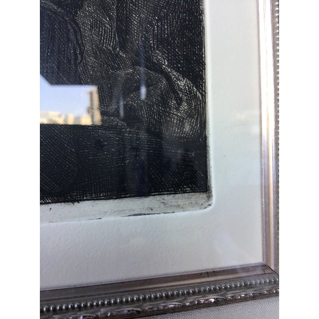 Mid 20th Century Mid 20th Century Rembrandt Van Rijn Descent From the Cross, Etching Reproduction For Sale - Image 5 of 10