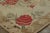 1920s Antique Hooked Rug With Rose Bouquet Medallion & Vine Border - Rug & Kilim For Sale - Image 5 of 7