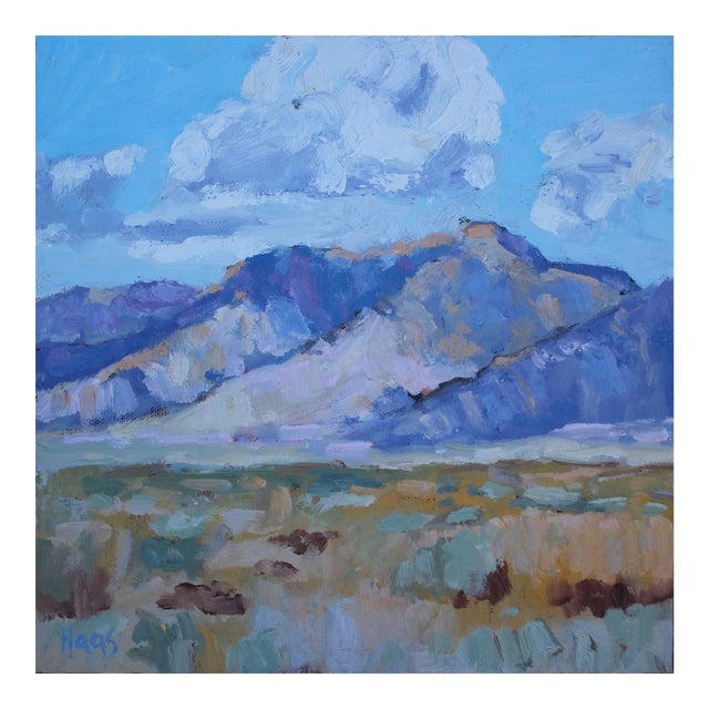 American Southwest Desert Scene Oil Painting Original For Sale