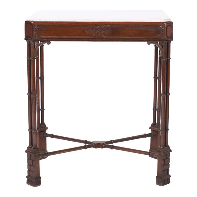 1910s Chippendale Style Table or Stand For Sale