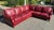 Stunning 2 piece rich red oxblood sofa by Bradington-Young in Hickory North Carolina feel free to reach out with any...