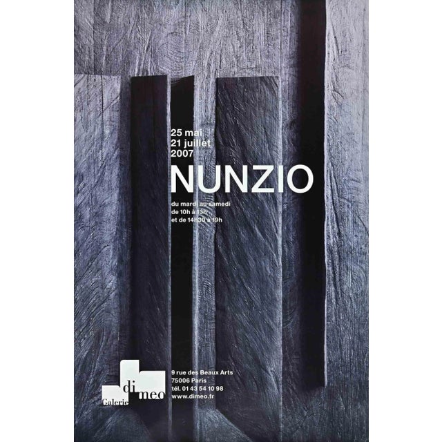 Nunzio Exhibition Poster, 2007 For Sale