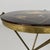 Mid-Century Modern Italian Coffee Table in Brass and Wood Top with Portrait, 1950s For Sale - Image 9 of 16