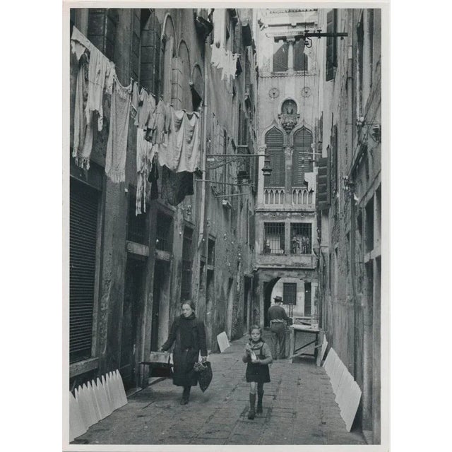 1950s Venice, 1950s, Black and White Photograph For Sale - Image 5 of 5