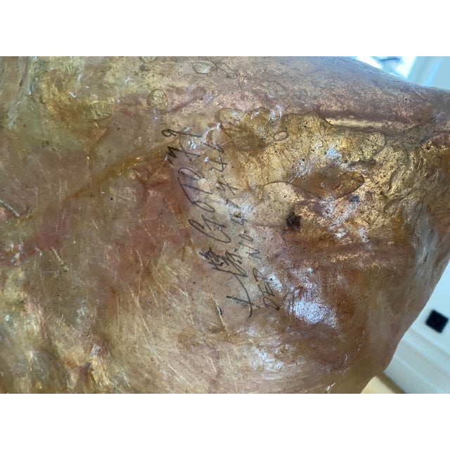 Sculptural Pillow Floor Lamp in Fiberglass Resin by Hajime Goto, 1970s For Sale - Image 12 of 14