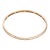 Vintage Diamond 18k White Gold Bangle Bracelet For Sale