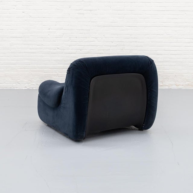 Textile Malu Lounge Chair by Diego Mattu for 1P Italy, 1970s For Sale - Image 7 of 18