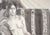 1970s Nude Woman on Striped Chair #1 in Charcoal and Gouache on Paper by Katherine Kallick For Sale - Image 5 of 5