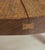 1970s Vintage Handcrafted Wood Round Pinwheel Accent Table For Sale - Image 5 of 6