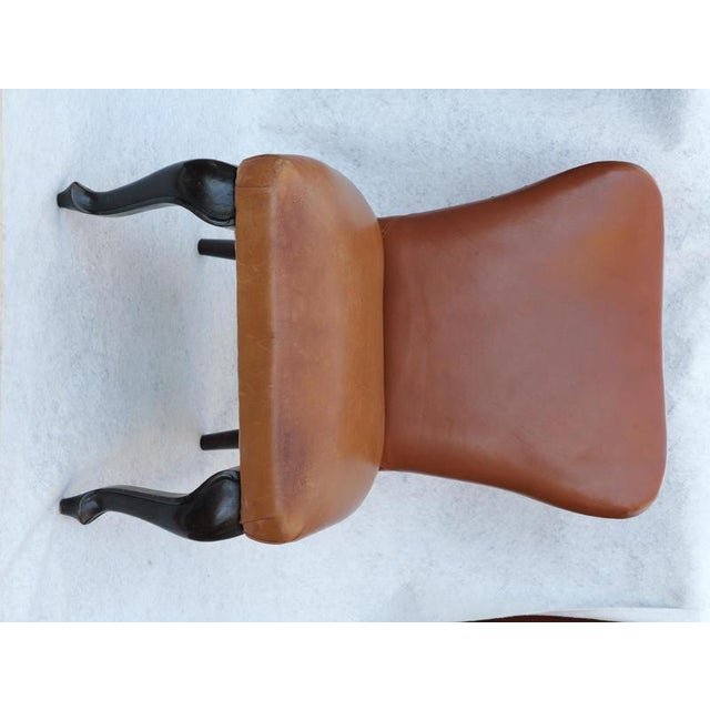 Leather Chair, 1940s For Sale - Image 9 of 10