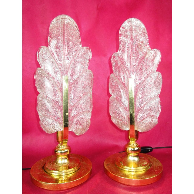 Mid-Century Table Lamps by Carl Fagerlund, Set of 2, in Good conditions. Designed 1950 to 1959 European Plug (up to...