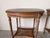 Modern Neoclassical Louis XVI Style Oval Side Tables With Cane Shelves – A Pair For Sale - Image 9 of 15