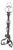 Antique Wrought Iron Floor Lamp, 1890s For Sale