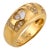 Chopard Vintage Diamond 18k Yellow Gold Love Ring, Size 6.5 For Sale