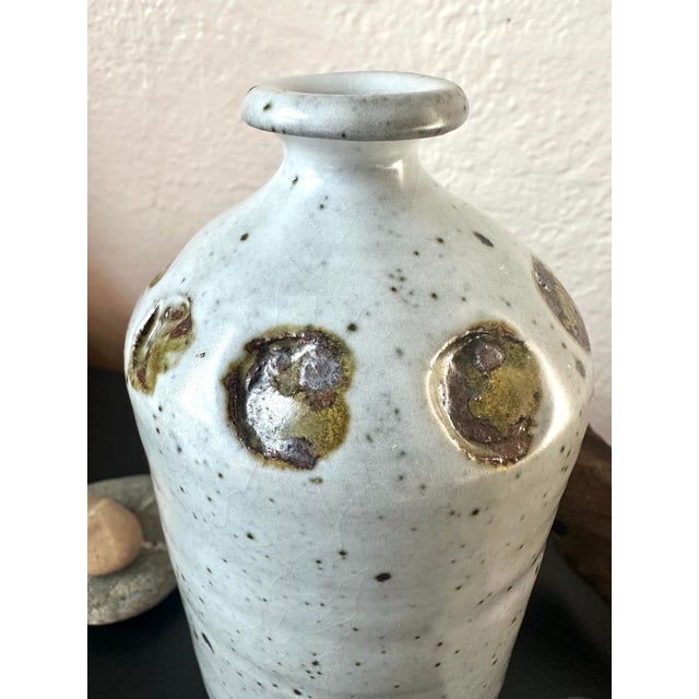 Vintage Studio Pottery Bud Vase For Sale - Image 4 of 7