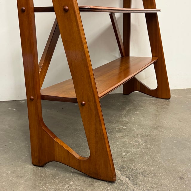 Wood Vintage Étagères in Teak, 1950s For Sale - Image 7 of 8