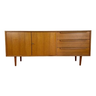 Vintage Danish Teak Sideboard with Drawers, 1960 For Sale