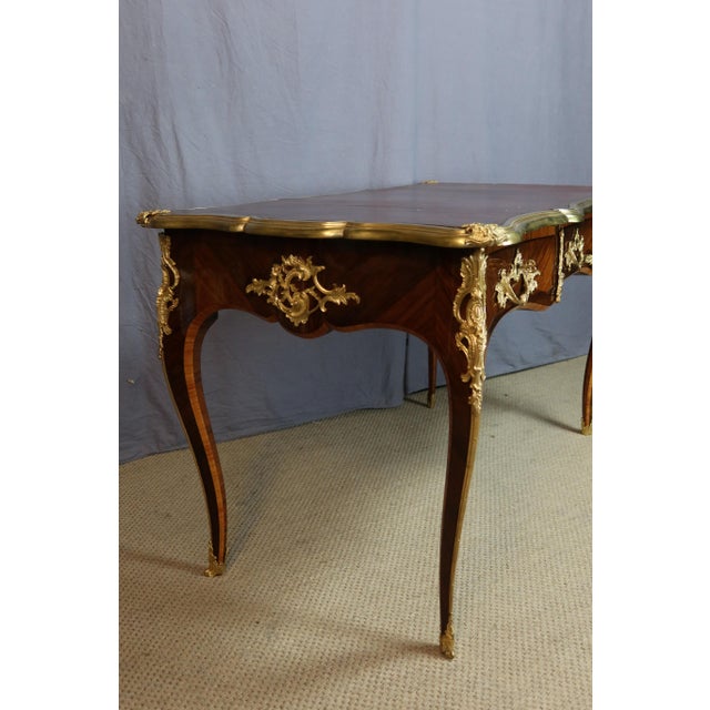 19th Century 19th Century Louis XV Style Desk For Sale - Image 5 of 14