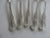 Metal 1909 Antique Dinner Forks Rogers Silver Plate Beauty Pattern - Set of 5 For Sale - Image 7 of 9