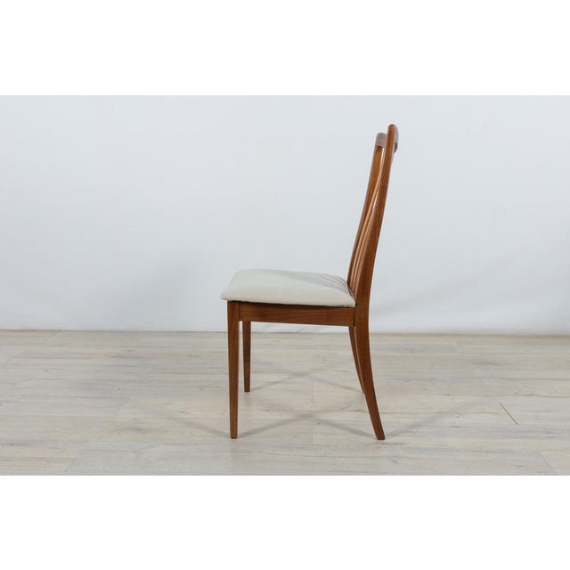 Mid-Century Teak and Fabric Dining Chairs by Leslie Dandy for G-Plan, 1960s, Set of 6 For Sale - Image 17 of 18