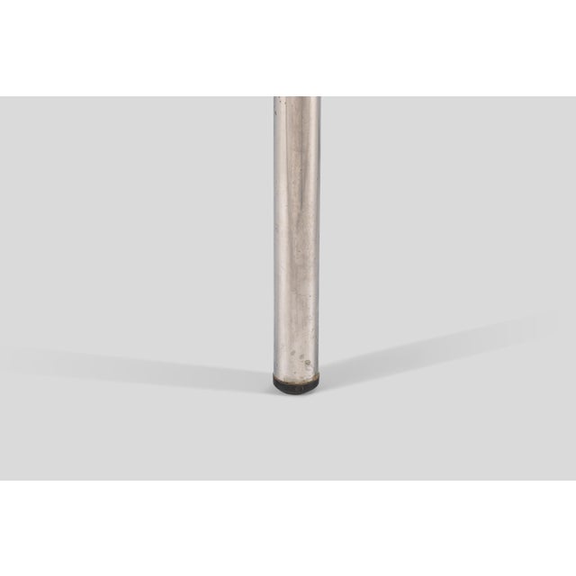 Marcel Breuer Italian Mid Century Modern Single Chrome Chair With Hair on Hide Seats Attributed to Otto Gerdau, Italy, Circa1970's For Sale - Image 4 of 13