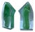 Sculptures in Murano Glass, Italy, 1990s, Set of 2 For Sale
