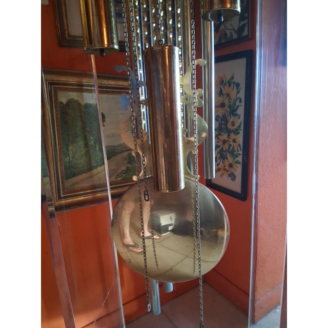 1960's Monumental Mid Century Modern Lucite Grandfather Clock For Sale - Image 13 of 17