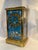 Blue 19th Century French Japonisme Crystal Regulator Mantel Clock, Aesthetic Movement For Sale - Image 8 of 12