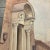 Original 14 x 20.5 painting on paper signed bottom right unframed