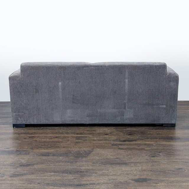McCreary Modern Gray Sleeper Sofa With Wide Arms For Sale In San Francisco - Image 6 of 9