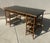 Chinoiserie Baker Furniture Desk or Writing Table With Bamboo Chinoiserie Fretwork For Sale - Image 3 of 14
