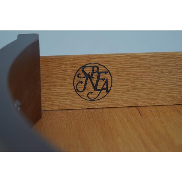 Henkel Harris Spnea Blockfront Mahogany Chest For Sale - Image 10 of 12