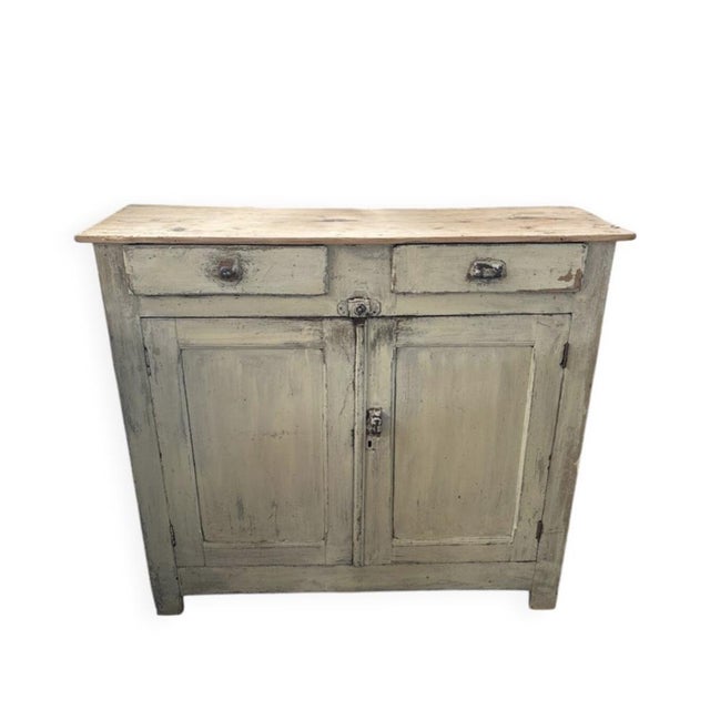 Parisian Buffet with Beige Patina, 1930s For Sale - Image 13 of 13