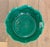Traditional Vintage Green Wedgewood Cabbage Plate For Sale - Image 3 of 5