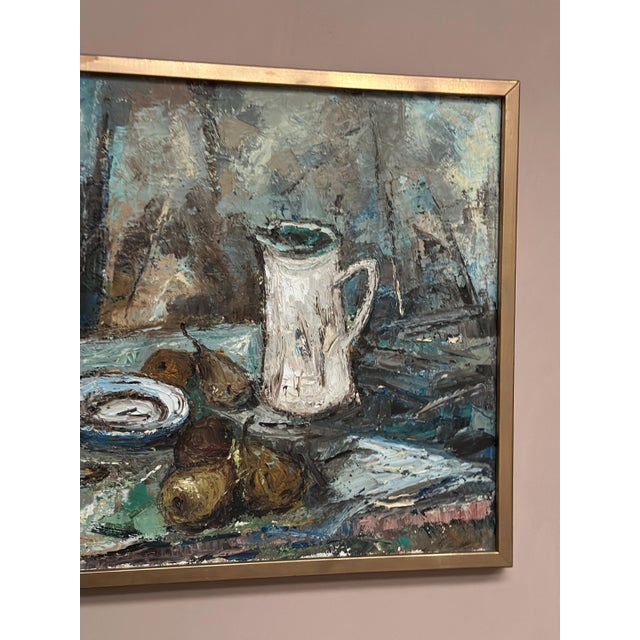 Josef Geson, Upppställning I, 1975, Oil on Canvas, Framed For Sale - Image 11 of 18