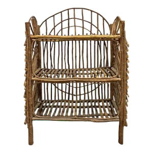 20th Century American Adirondack-Style Shelving Unit