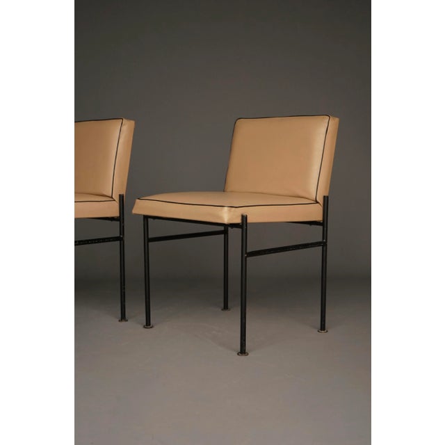A rare pair of chairs designed by the Dutch architect and interior designer who was an active part of 'Group &' - The...