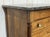 Wood Empire Chest of Drawers in Walnut with Grey St. Anne Marble Top, 19th Century For Sale - Image 7 of 17