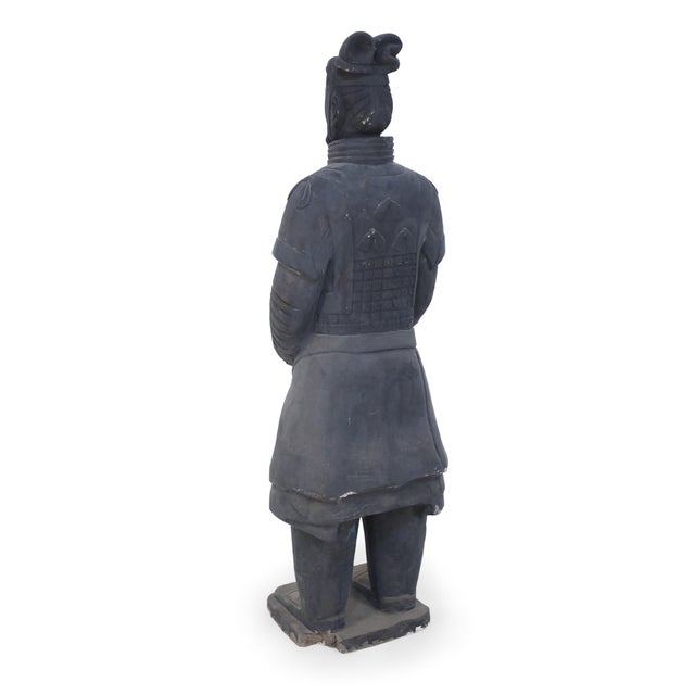 Chinese Qin Dynasty Style LifeSize Terracotta Soldier Statue Chairish