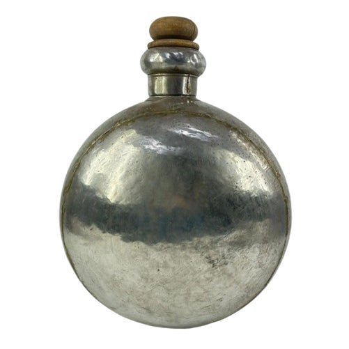 Early 20th Century Huge Indian Metal Bottle MATTER COLLECTION For Sale
