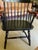 Black 1980s American Traditional Vtg. Umkc Medical School Solid Wood Captains Chair For Sale - Image 8 of 9