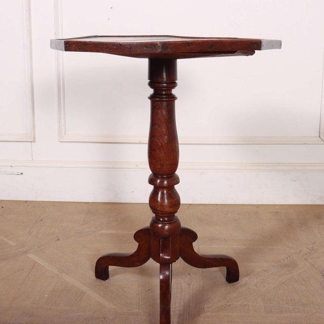Vintage English Occasional Lamp Table For Sale - Image 5 of 8